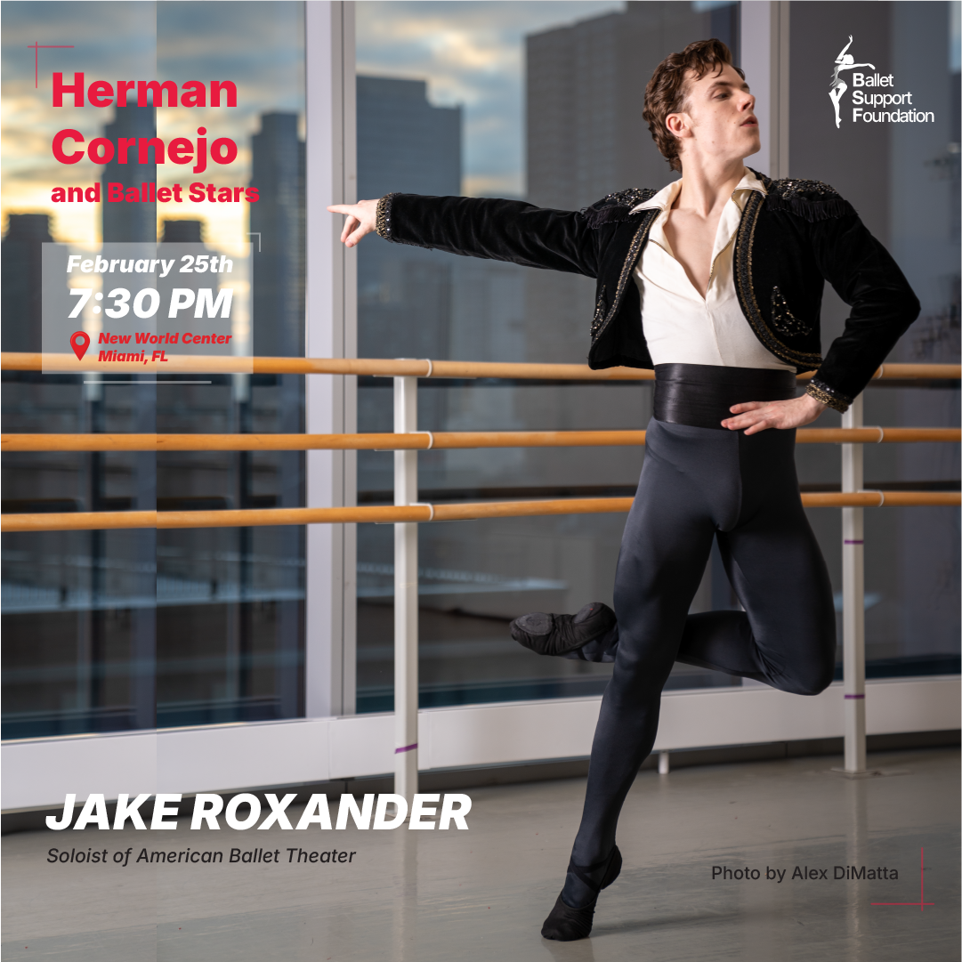 9.⁠ ⁠Herman Cornejo and Ballet Stars. New World Center, Miami, Florida, (February 2025)